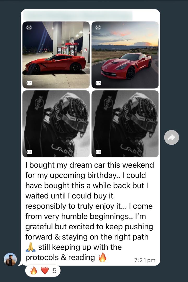 David: dream car